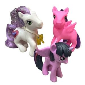 My Little Pony, Toy Horses Lot Of 3
